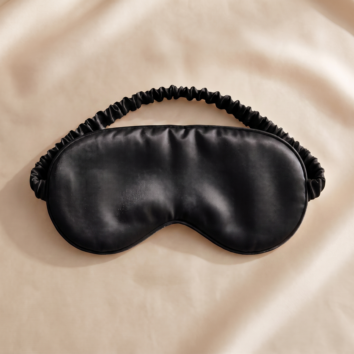Obsidian silk eye mask by ISEL
